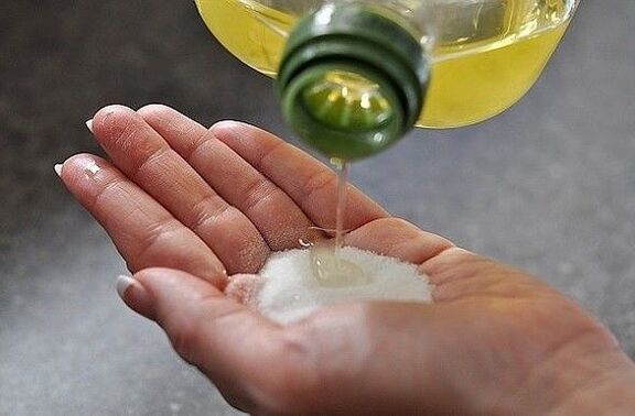 soda bikarbona z oljčnim oljem za rast penisa