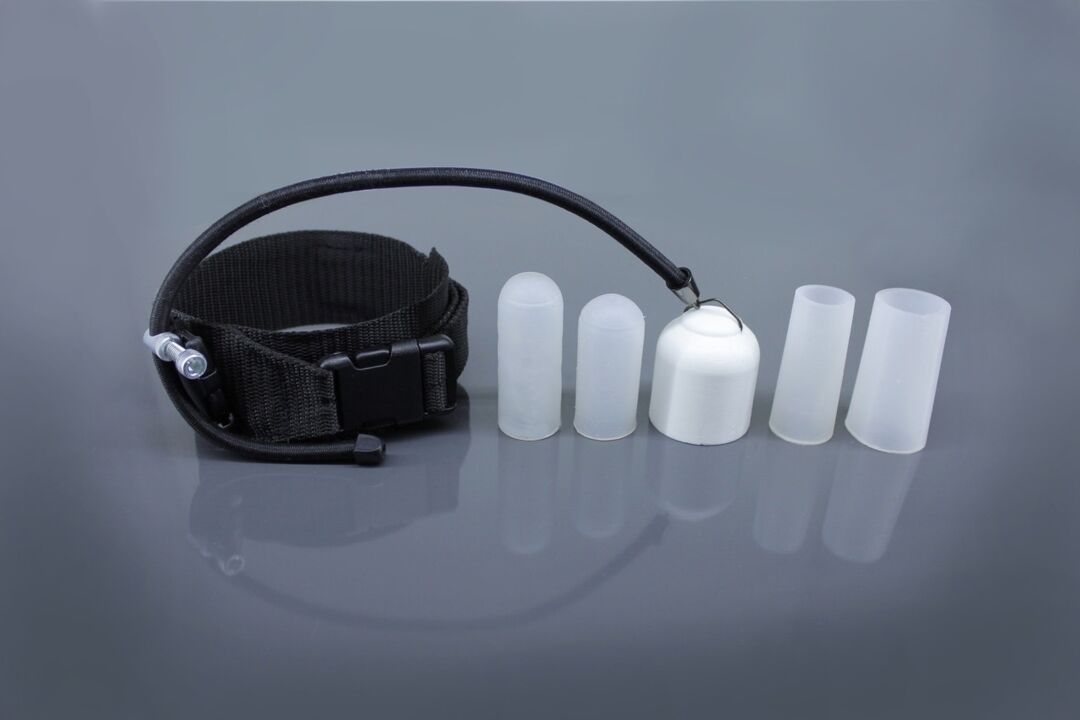 Raztezalnik za raztezanje penisa za povečanje njegove velikosti