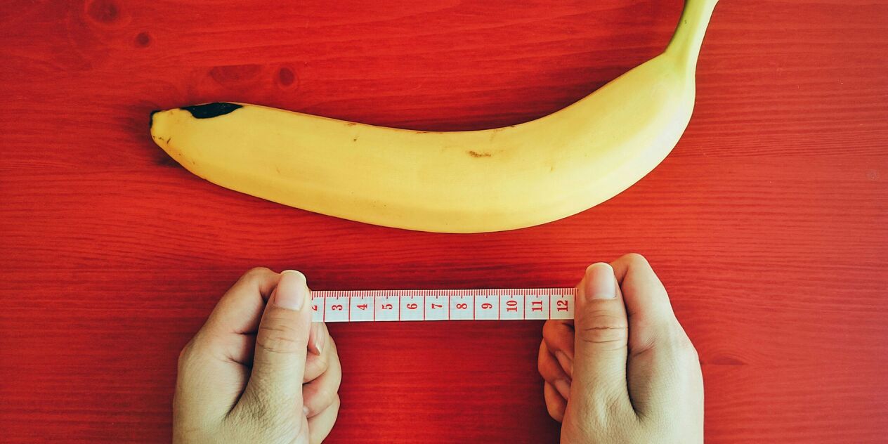 Banana in centimeter